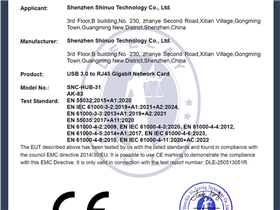 USB 3.0 to RJ45 Gigabit Network Card